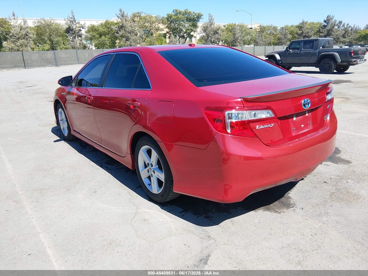 2014 TOYOTA CAMRY HYBRID SE LIMITED EDITION — снимка 3