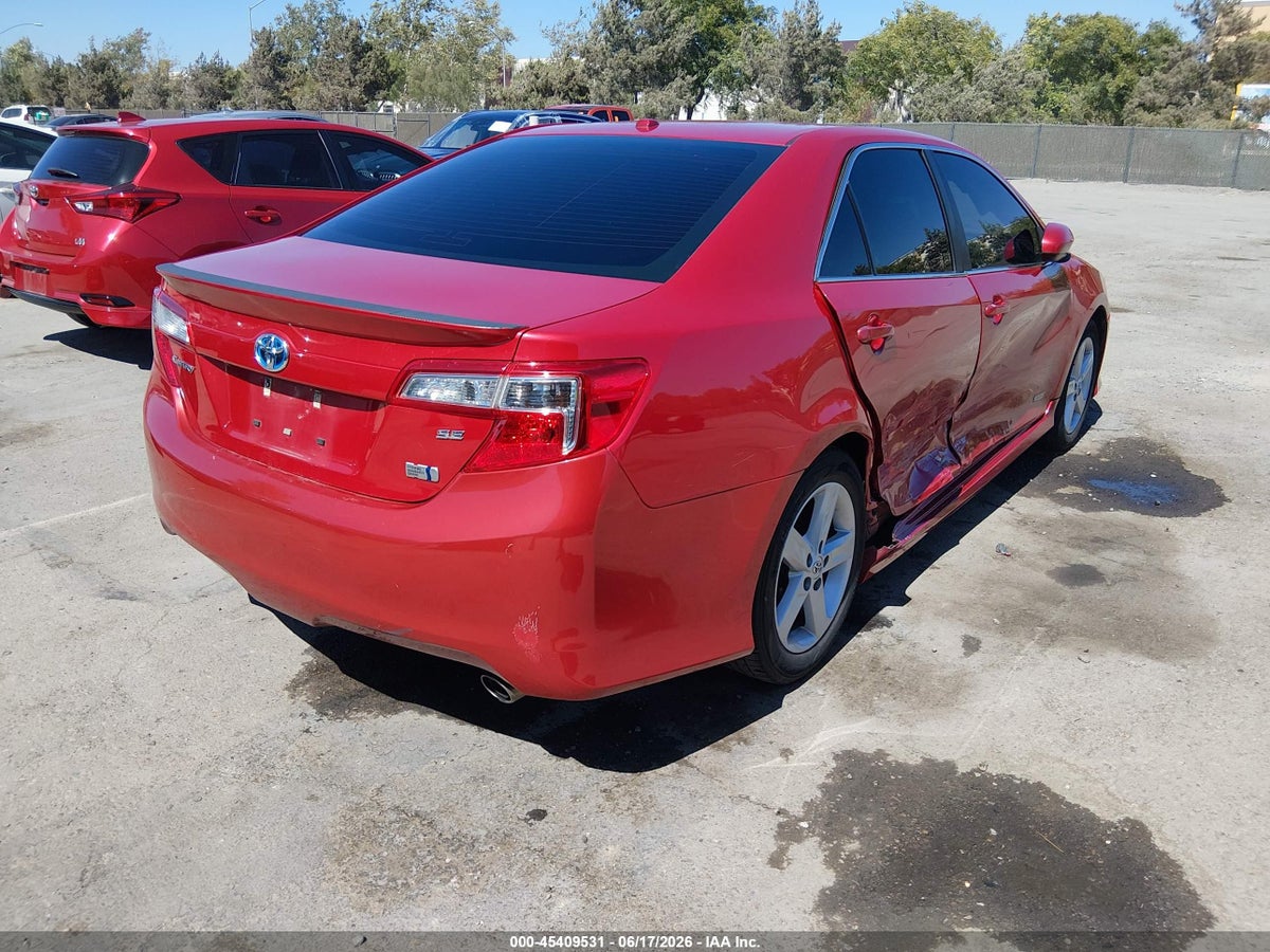 2014 TOYOTA CAMRY HYBRID SE LIMITED EDITION — снимка 4