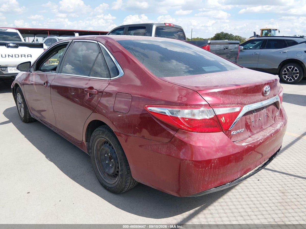 2015 TOYOTA CAMRY LE — снимка 3