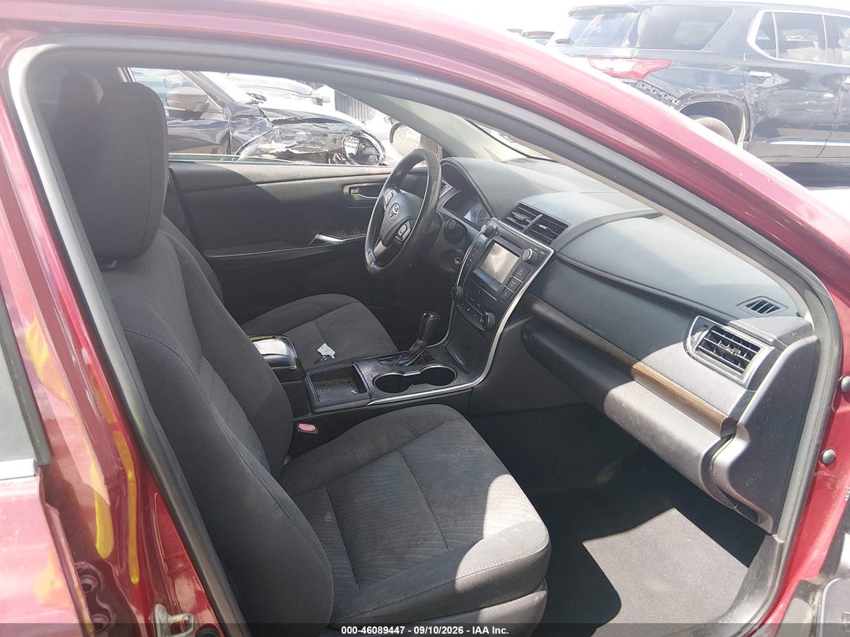 2015 TOYOTA CAMRY LE — снимка 5