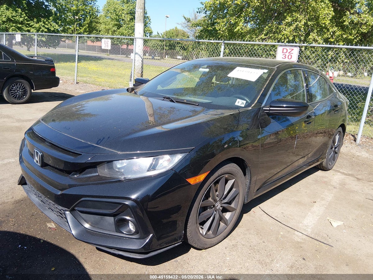 2021 HONDA CIVIC EX — снимка 2