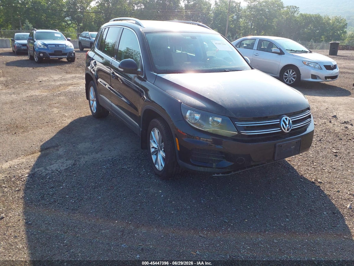 2017 VOLKSWAGEN TIGUAN 2.0T WOLFSBURG EDITION