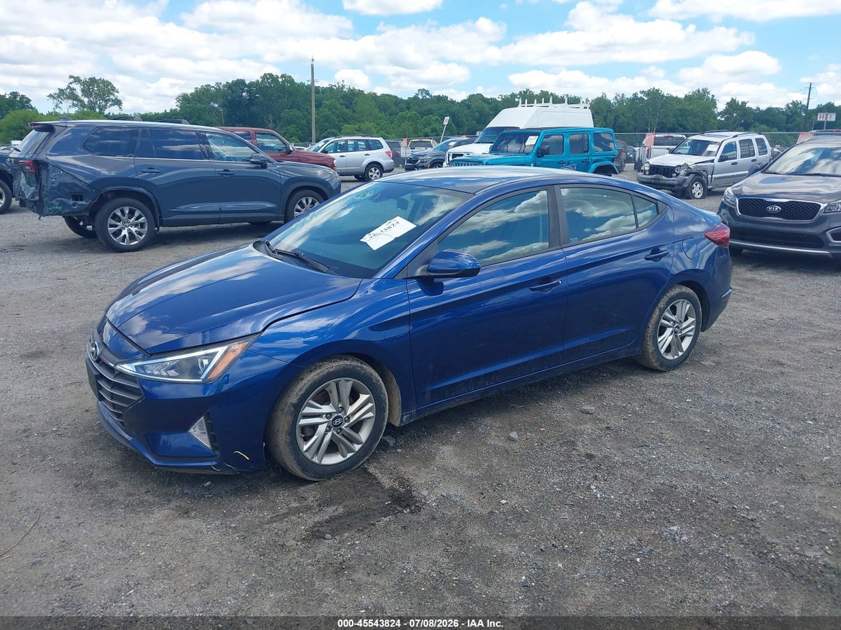 2019 HYUNDAI ELANTRA SEL — снимка 2