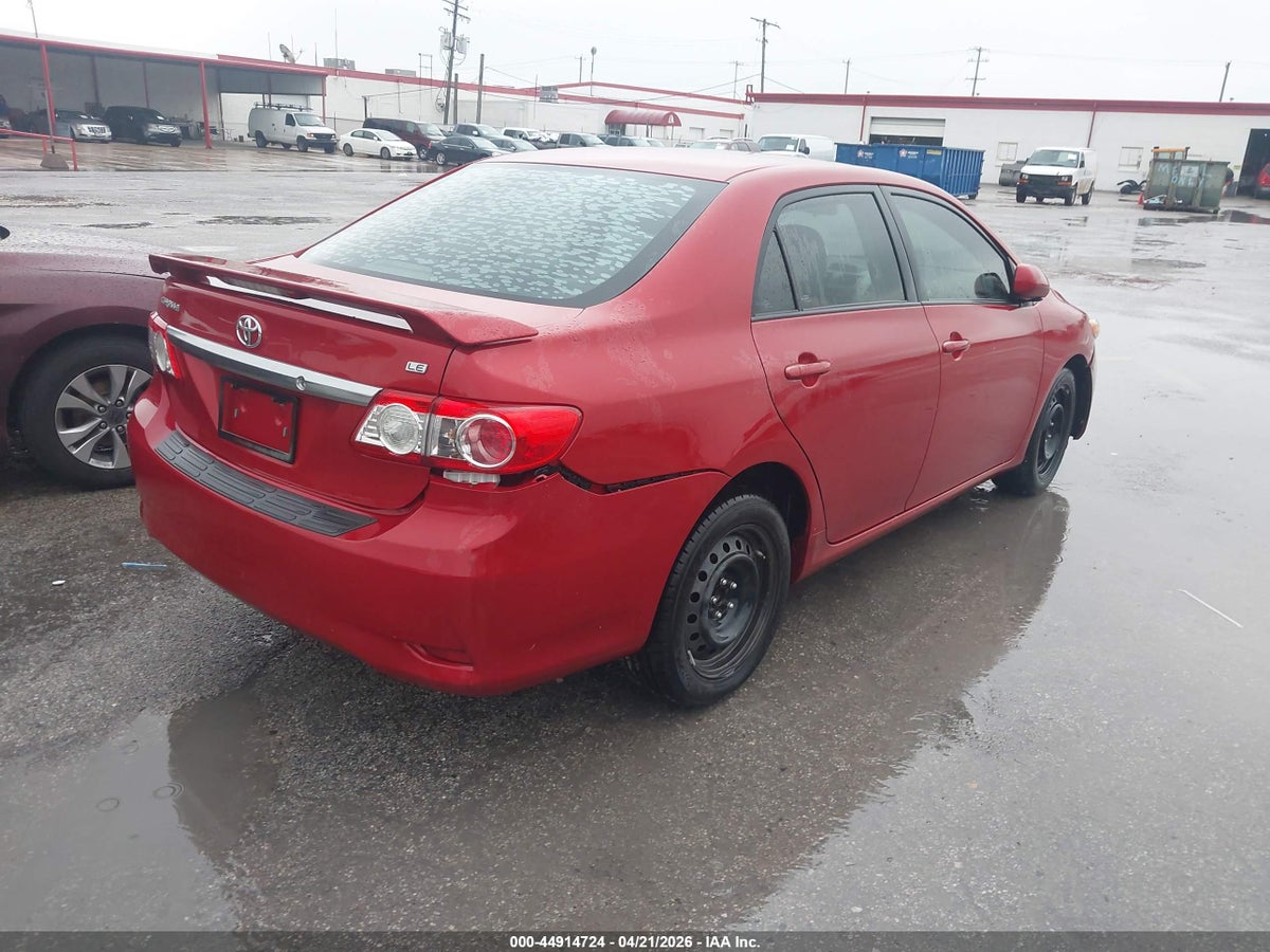 2012 TOYOTA COROLLA LE — снимка 4