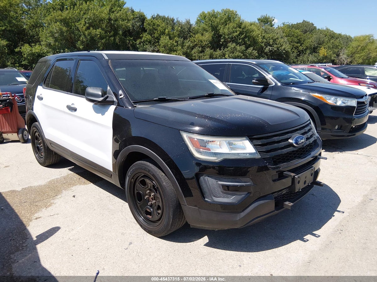 2016 FORD UTILITY POLICE INTERCEPTOR