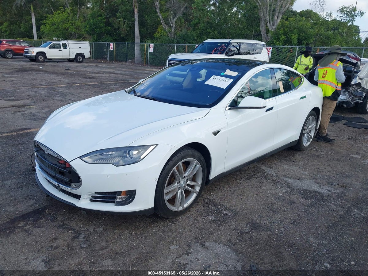 2014 TESLA MODEL S — снимка 2