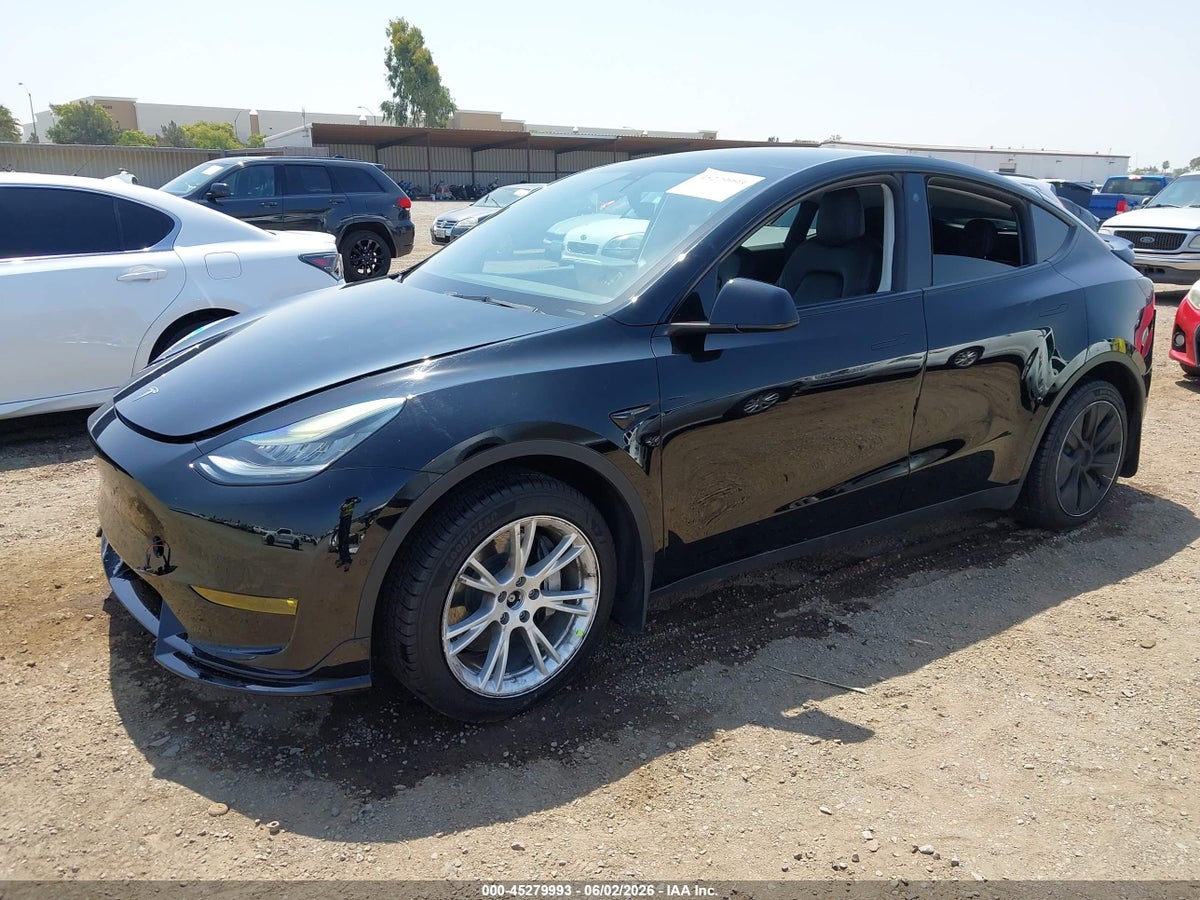 2022 TESLA MODEL Y LONG RANGE DUAL MOTOR ALL-WHEEL DRIVE — снимка 2