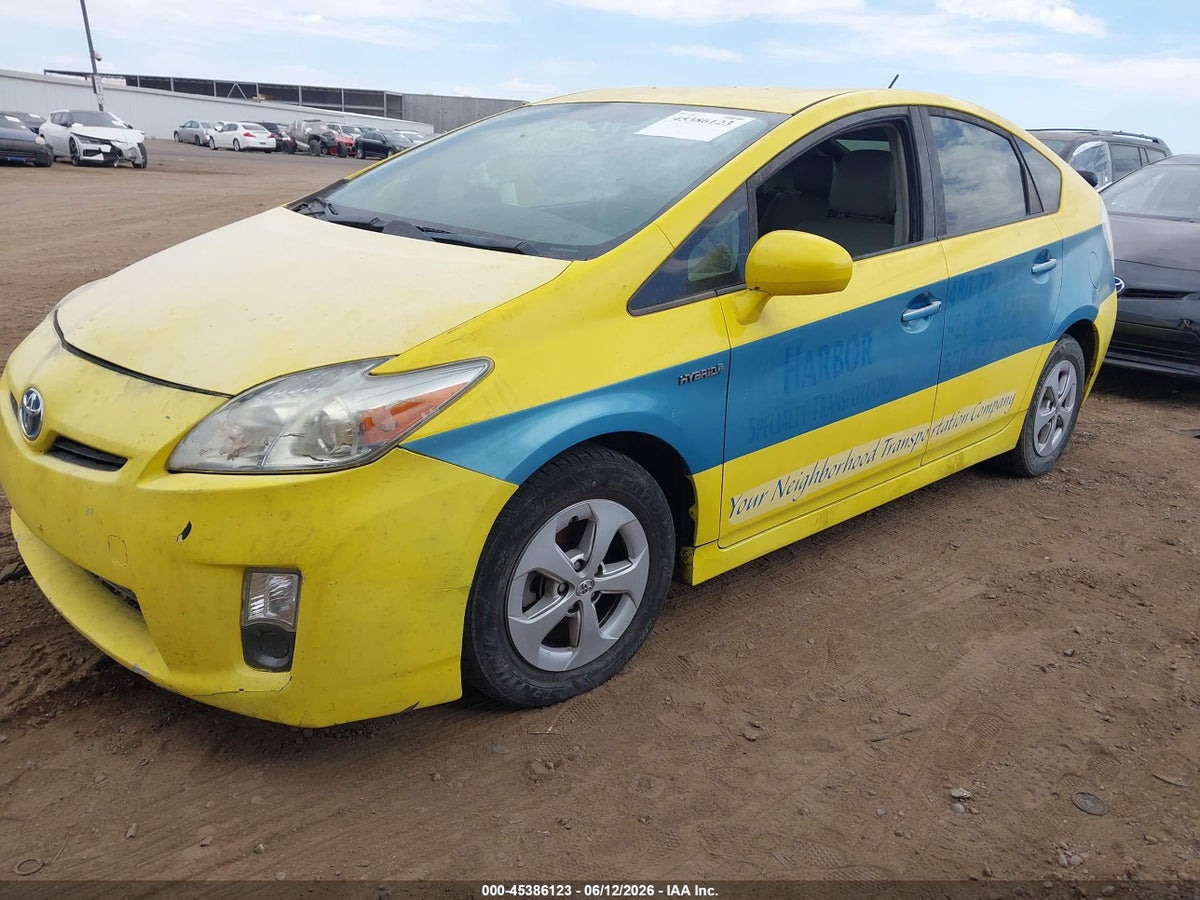 2010 TOYOTA PRIUS II — снимка 2