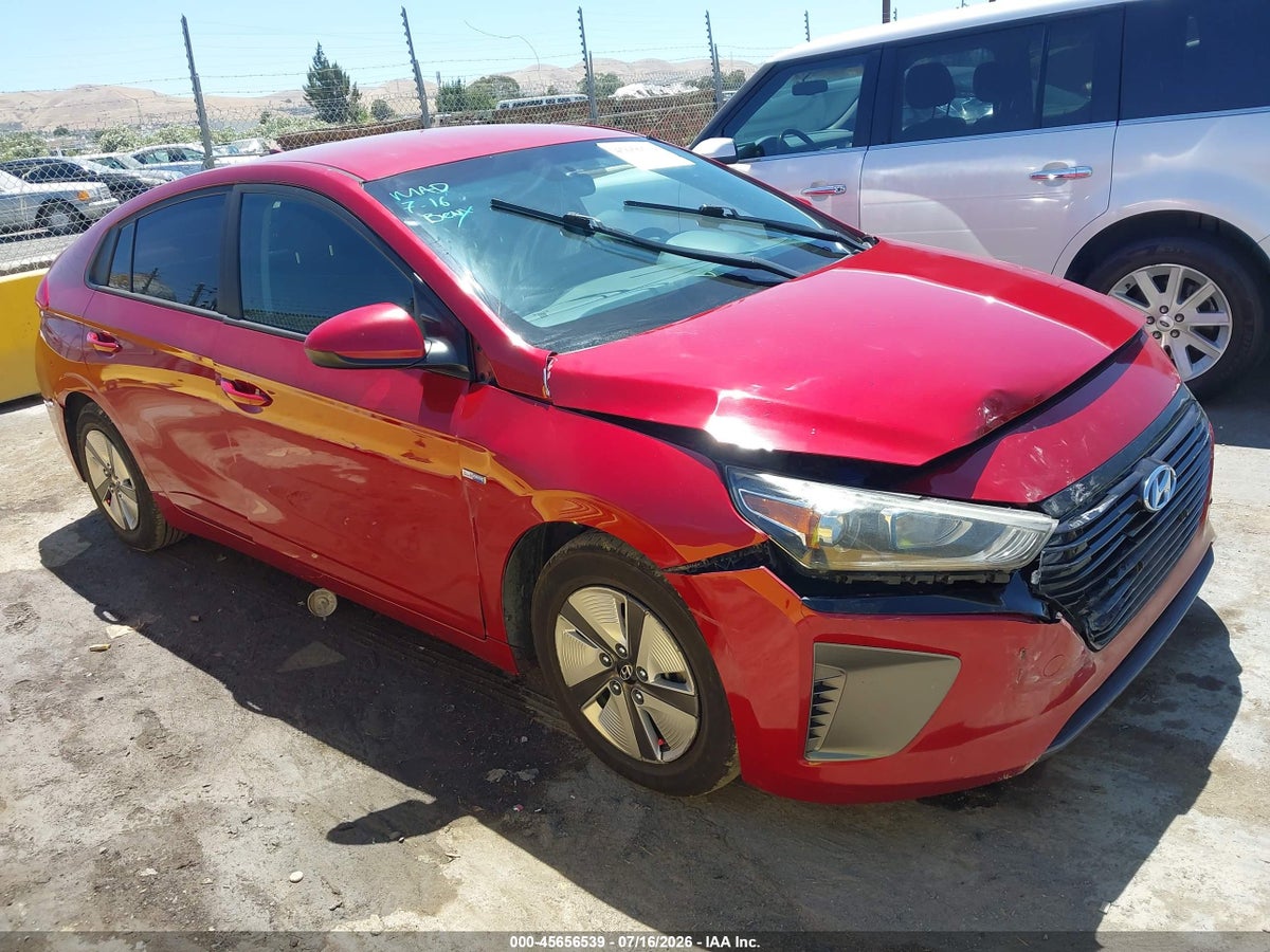 2019 HYUNDAI IONIQ HYBRID BLUE
