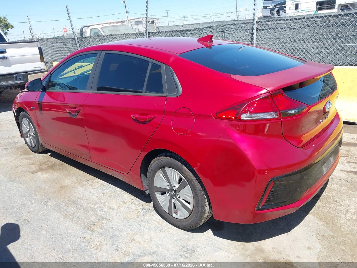 2019 HYUNDAI IONIQ HYBRID BLUE — снимка 3