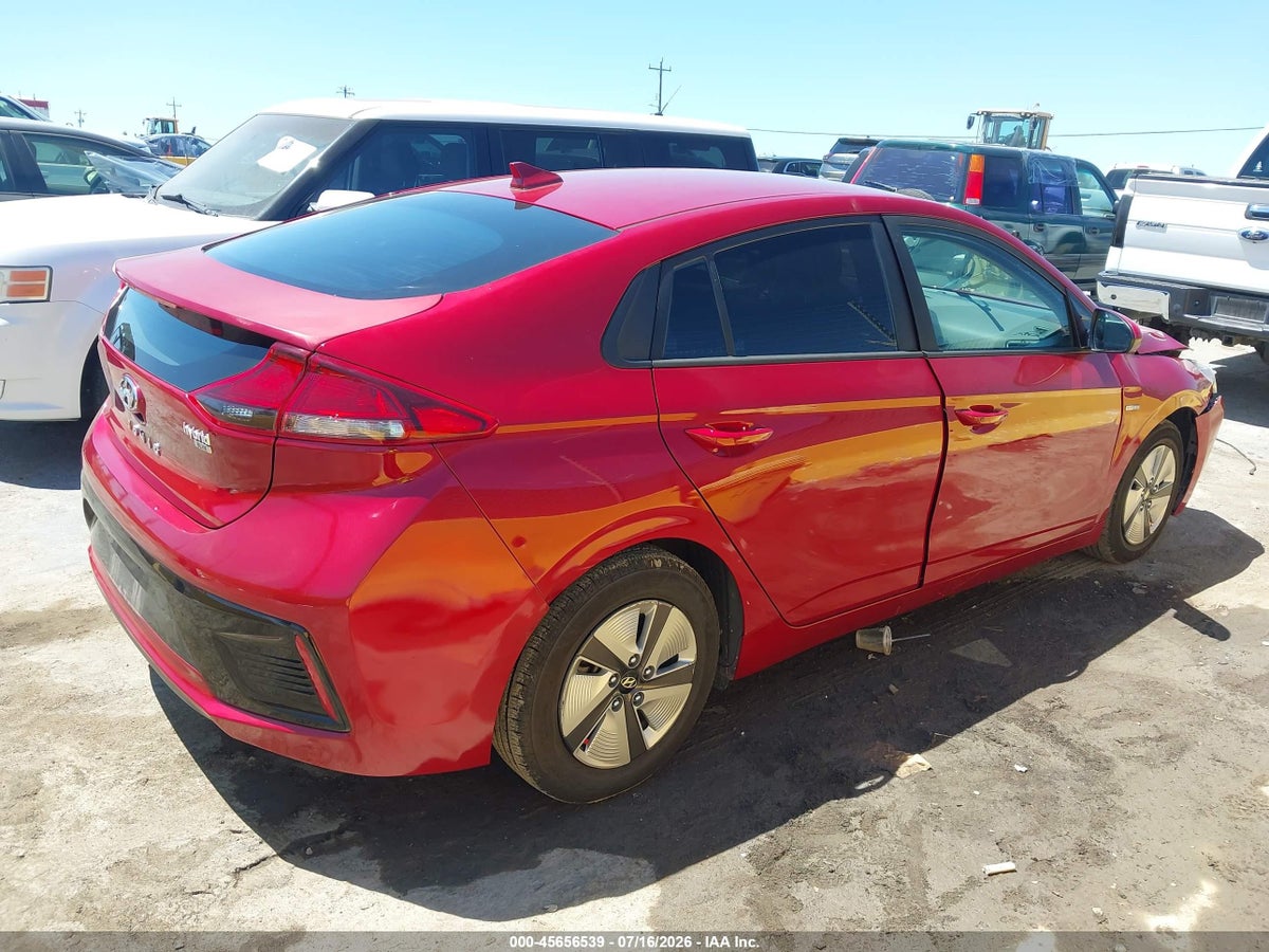 2019 HYUNDAI IONIQ HYBRID BLUE — снимка 4