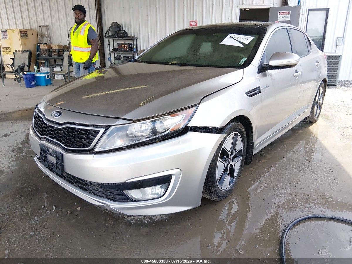 2013 KIA OPTIMA HYBRID EX — снимка 2