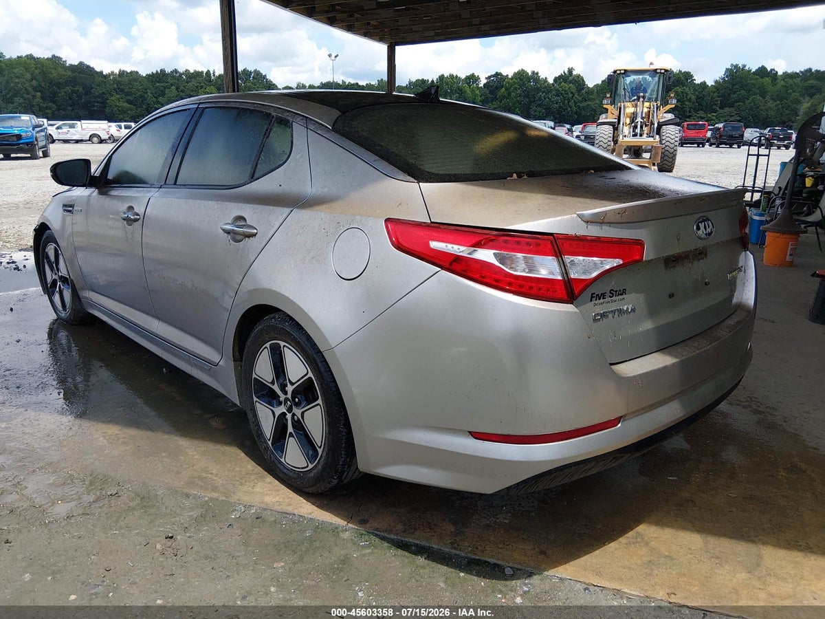 2013 KIA OPTIMA HYBRID EX — снимка 3