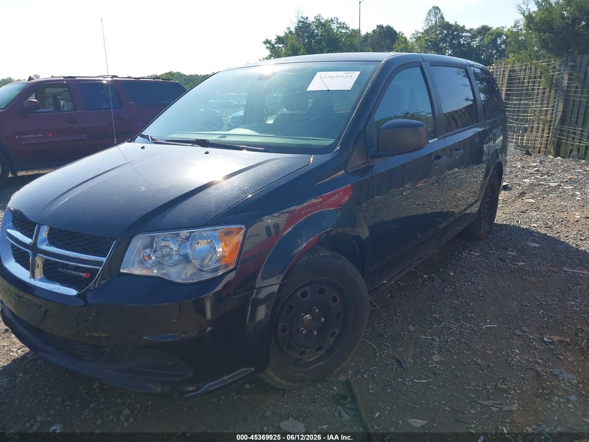 2019 DODGE GRAND CARAVAN SE — снимка 2