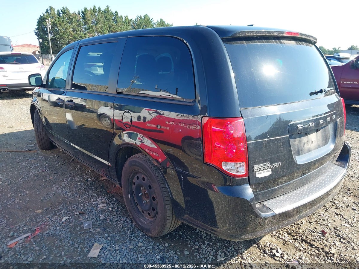 2019 DODGE GRAND CARAVAN SE — снимка 3