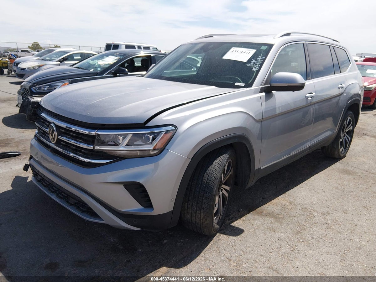 2021 VOLKSWAGEN ATLAS 3.6L V6 SEL PREMIUM — снимка 2