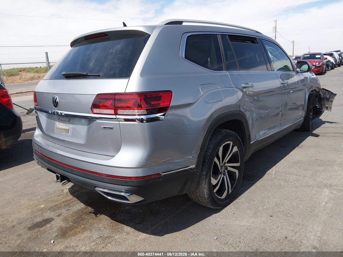 2021 VOLKSWAGEN ATLAS 3.6L V6 SEL PREMIUM — снимка 4