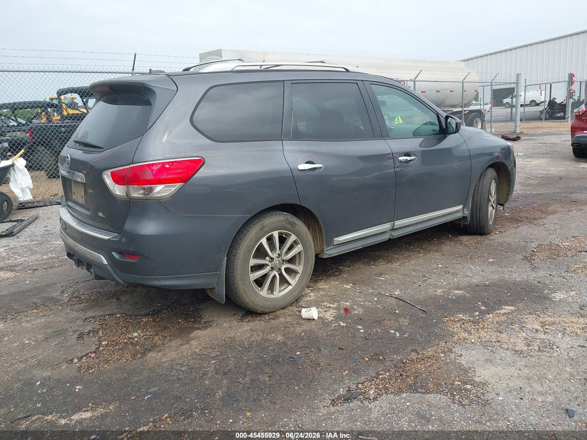 2014 NISSAN PATHFINDER SL — снимка 4