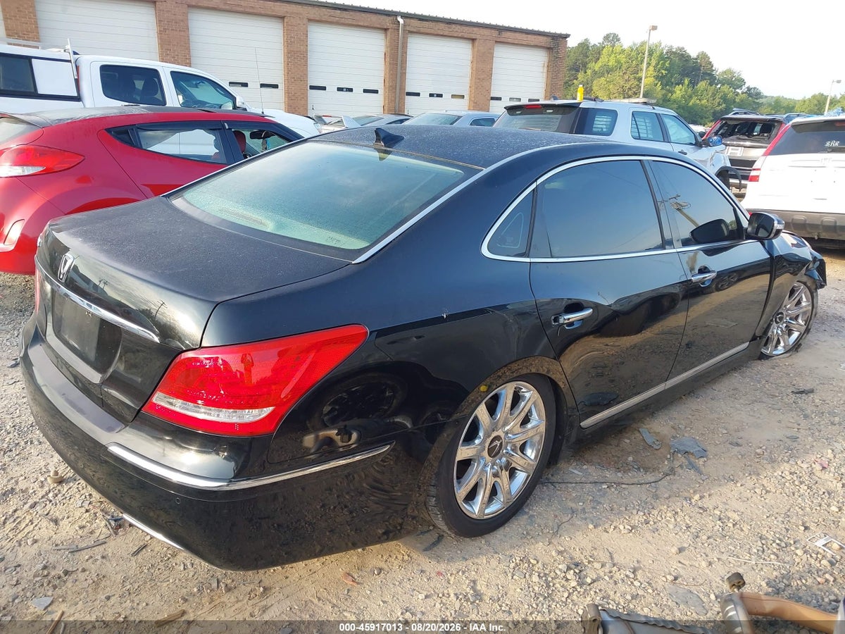 2012 HYUNDAI EQUUS SIGNATURE — снимка 4