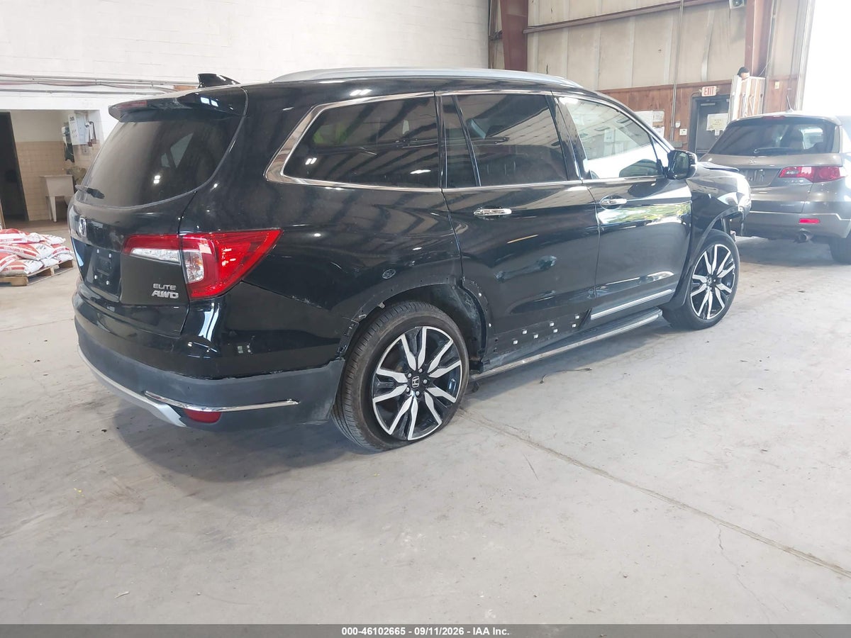 2019 HONDA PILOT ELITE — снимка 4