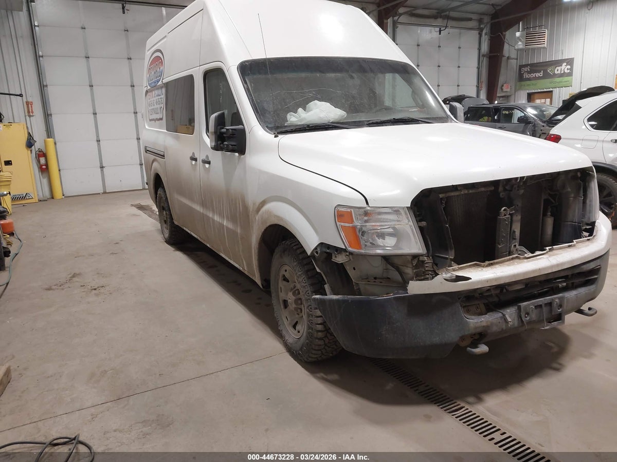2015 NISSAN NV CARGO NV2500 HD S V8/SL V8/SV V8