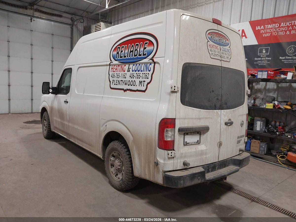 2015 NISSAN NV CARGO NV2500 HD S V8/SL V8/SV V8 — снимка 3