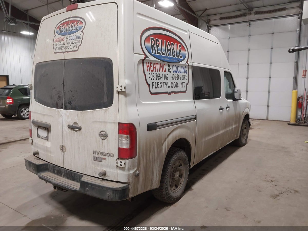 2015 NISSAN NV CARGO NV2500 HD S V8/SL V8/SV V8 — снимка 4