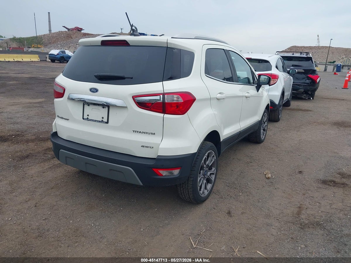 2020 FORD ECOSPORT TITANIUM — снимка 4