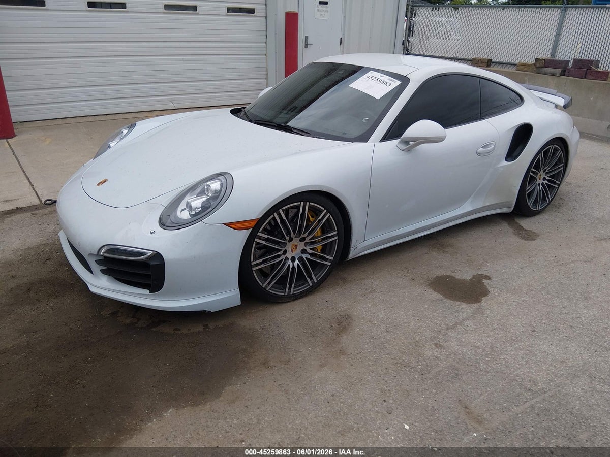 2015 PORSCHE 911 TURBO — снимка 2