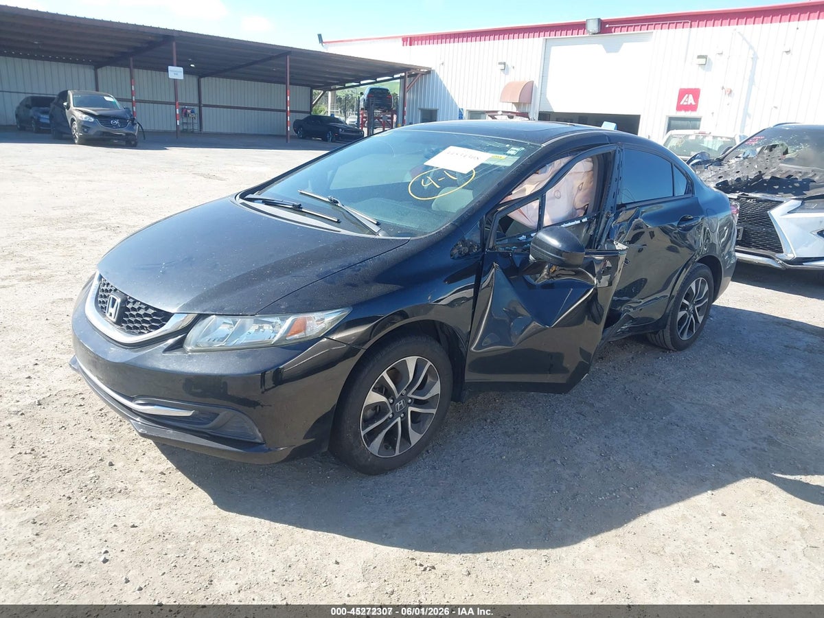 2015 HONDA CIVIC EX — снимка 2