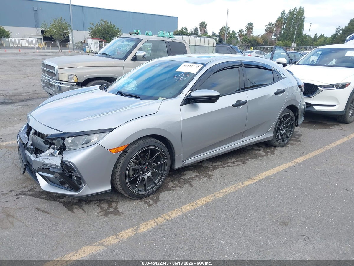 2021 HONDA CIVIC EX — снимка 2