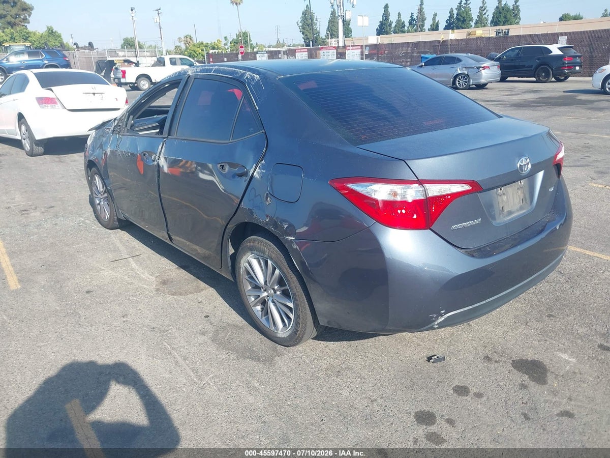 2014 TOYOTA COROLLA LE PREMIUM — снимка 3