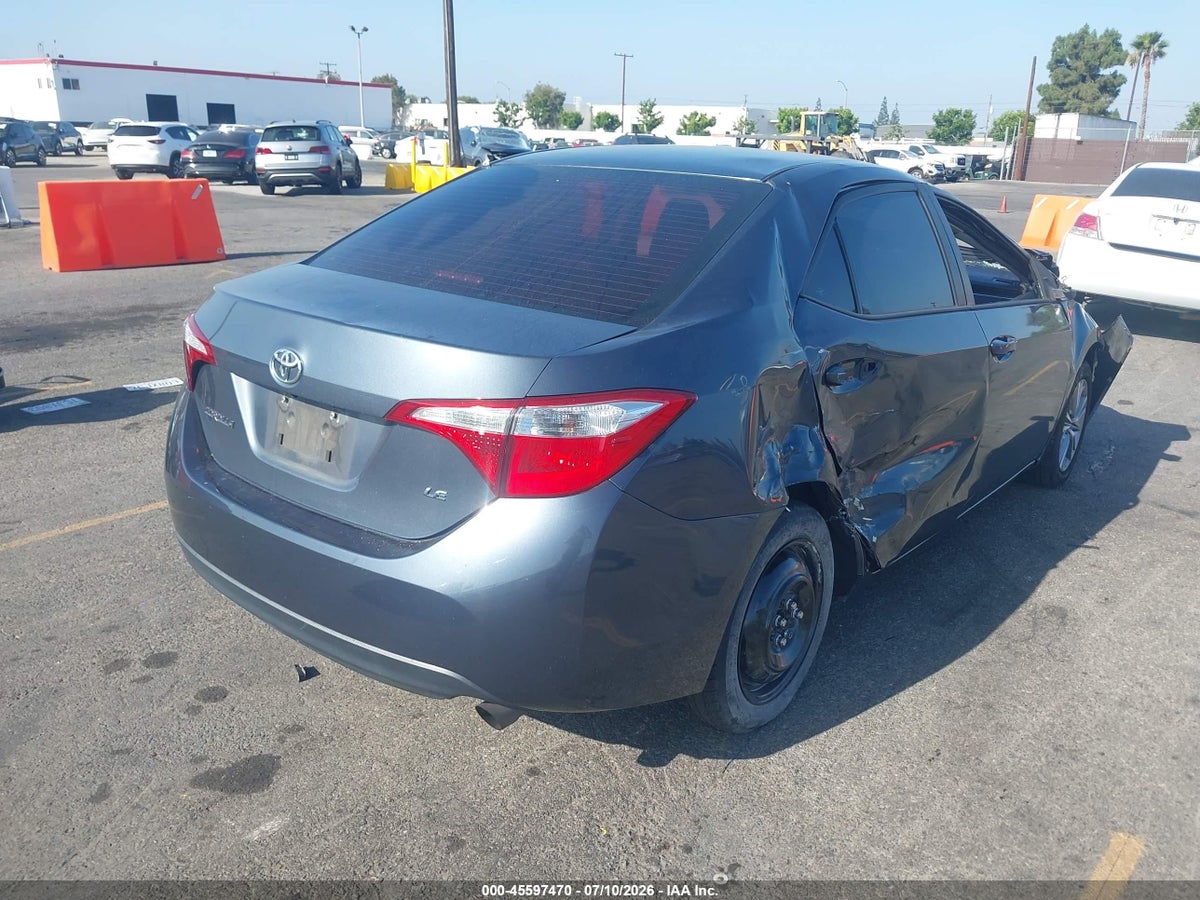 2014 TOYOTA COROLLA LE PREMIUM — снимка 4