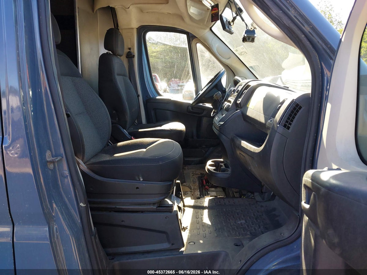 2019 RAM PROMASTER 3500 CARGO VAN HIGH ROOF 159 WB EXT — снимка 5