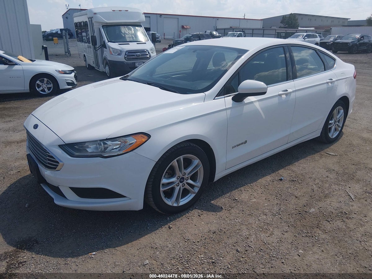 2018 FORD FUSION HYBRID S — снимка 2