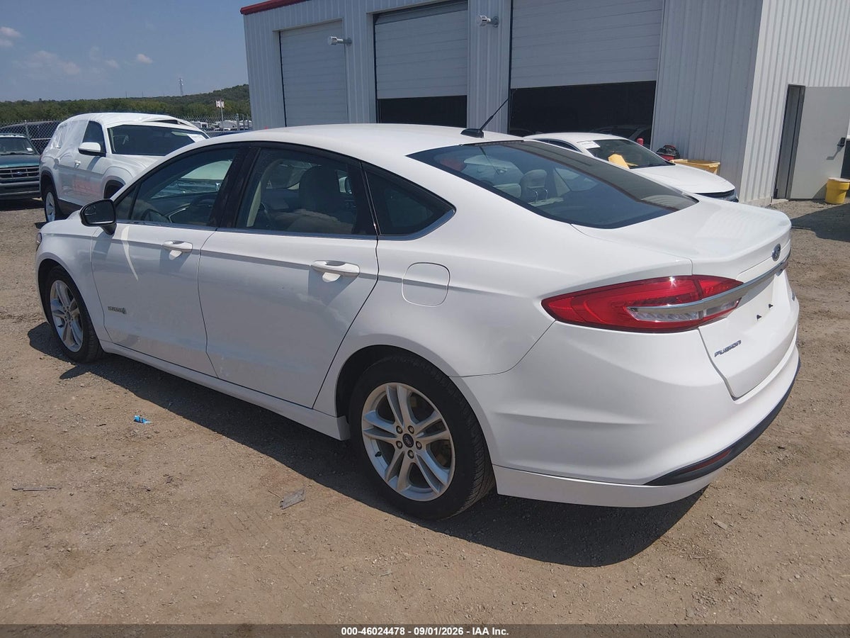 2018 FORD FUSION HYBRID S — снимка 3
