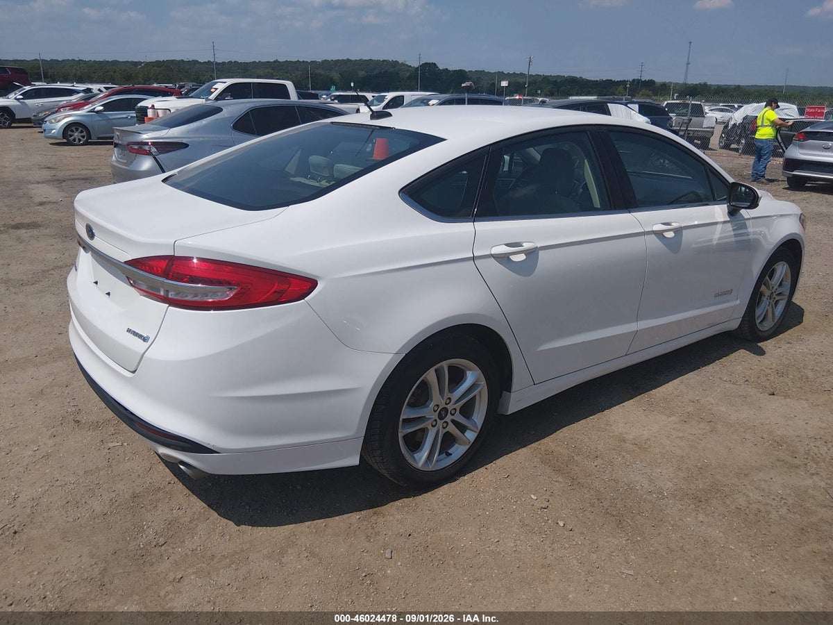 2018 FORD FUSION HYBRID S — снимка 4
