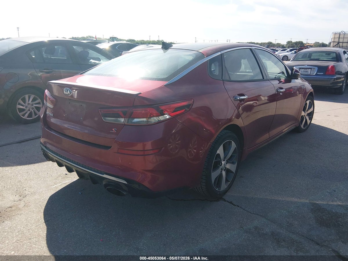 2019 KIA OPTIMA S — снимка 4