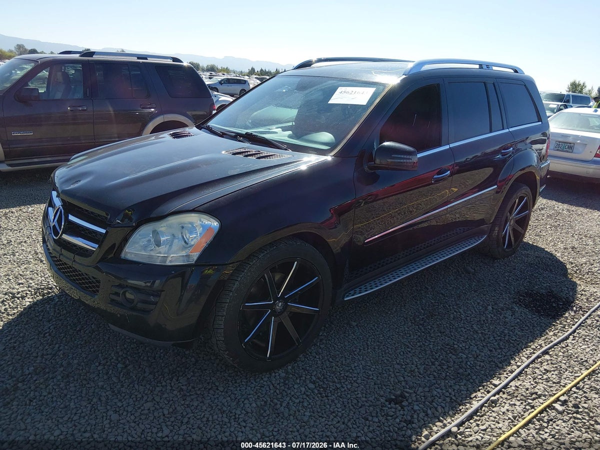 2012 MERCEDES-BENZ GL 450 4MATIC — снимка 2
