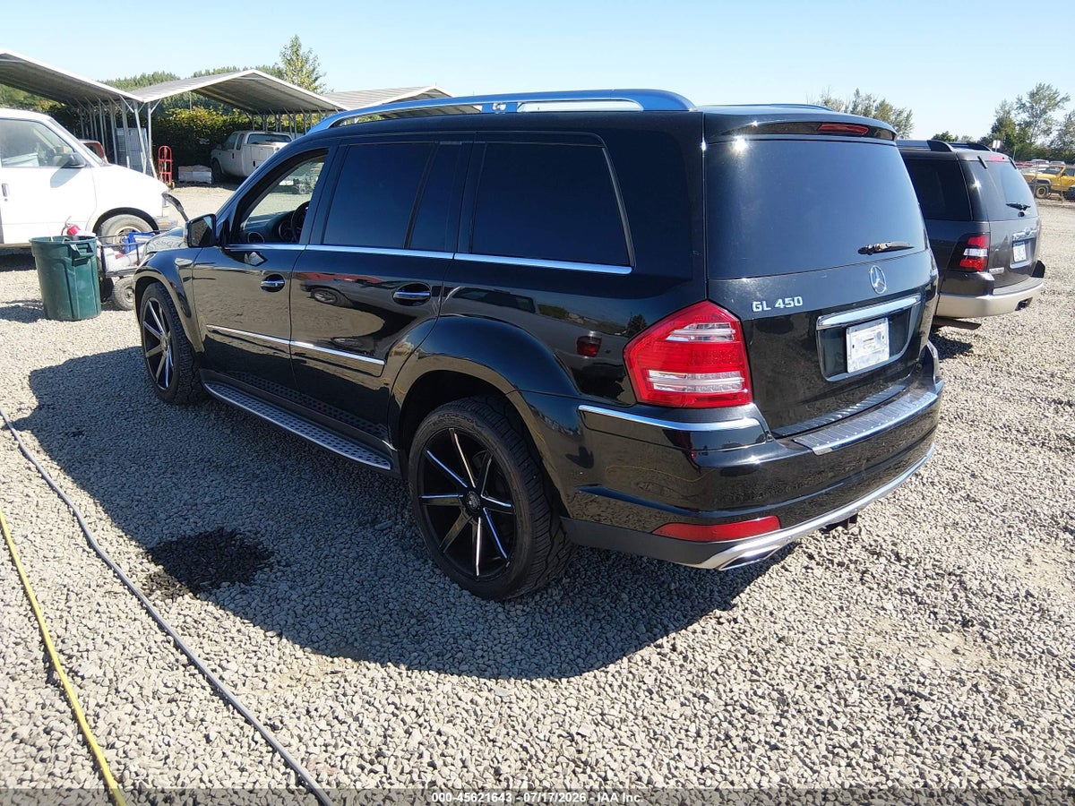 2012 MERCEDES-BENZ GL 450 4MATIC — снимка 3
