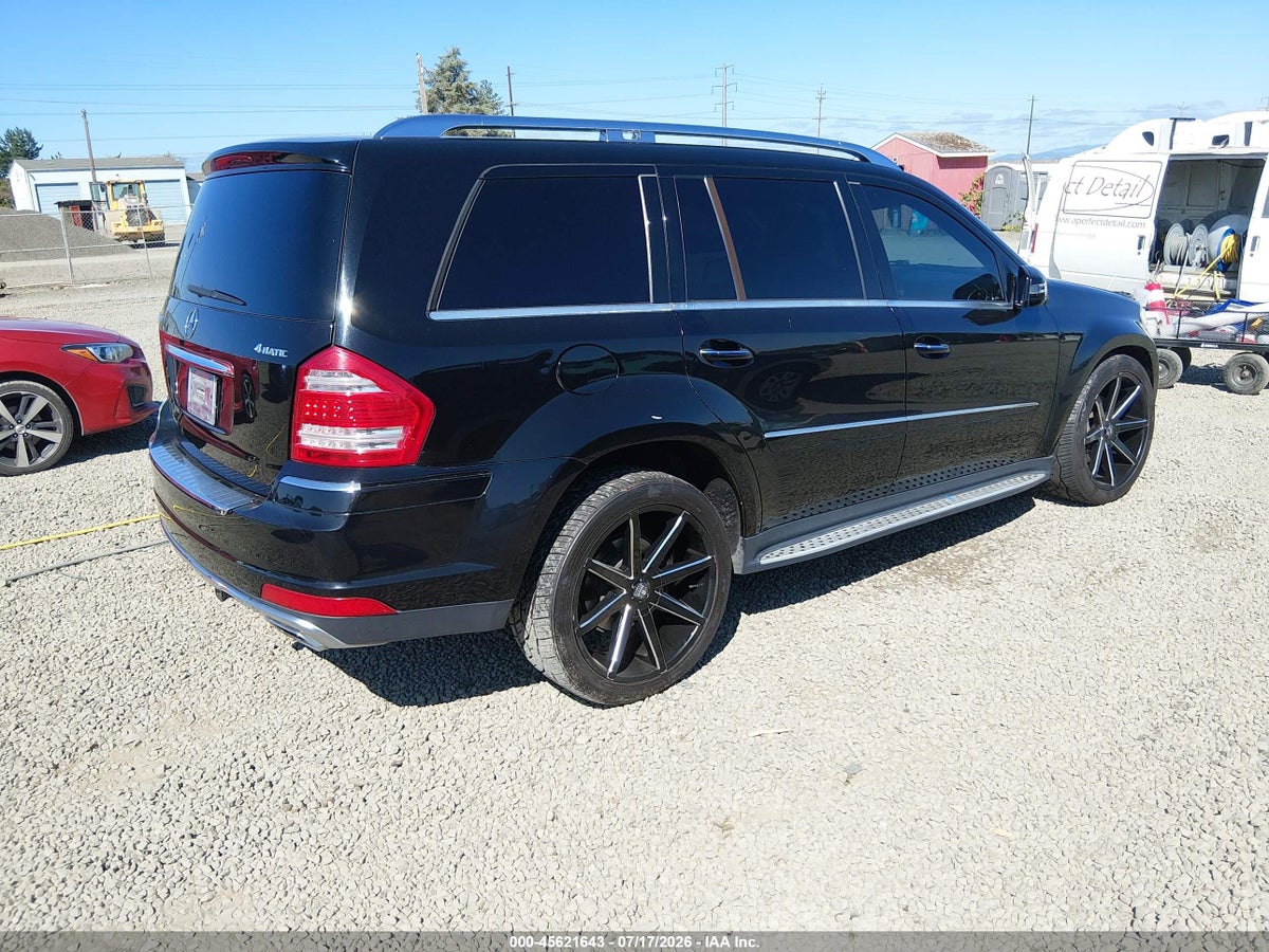 2012 MERCEDES-BENZ GL 450 4MATIC — снимка 4