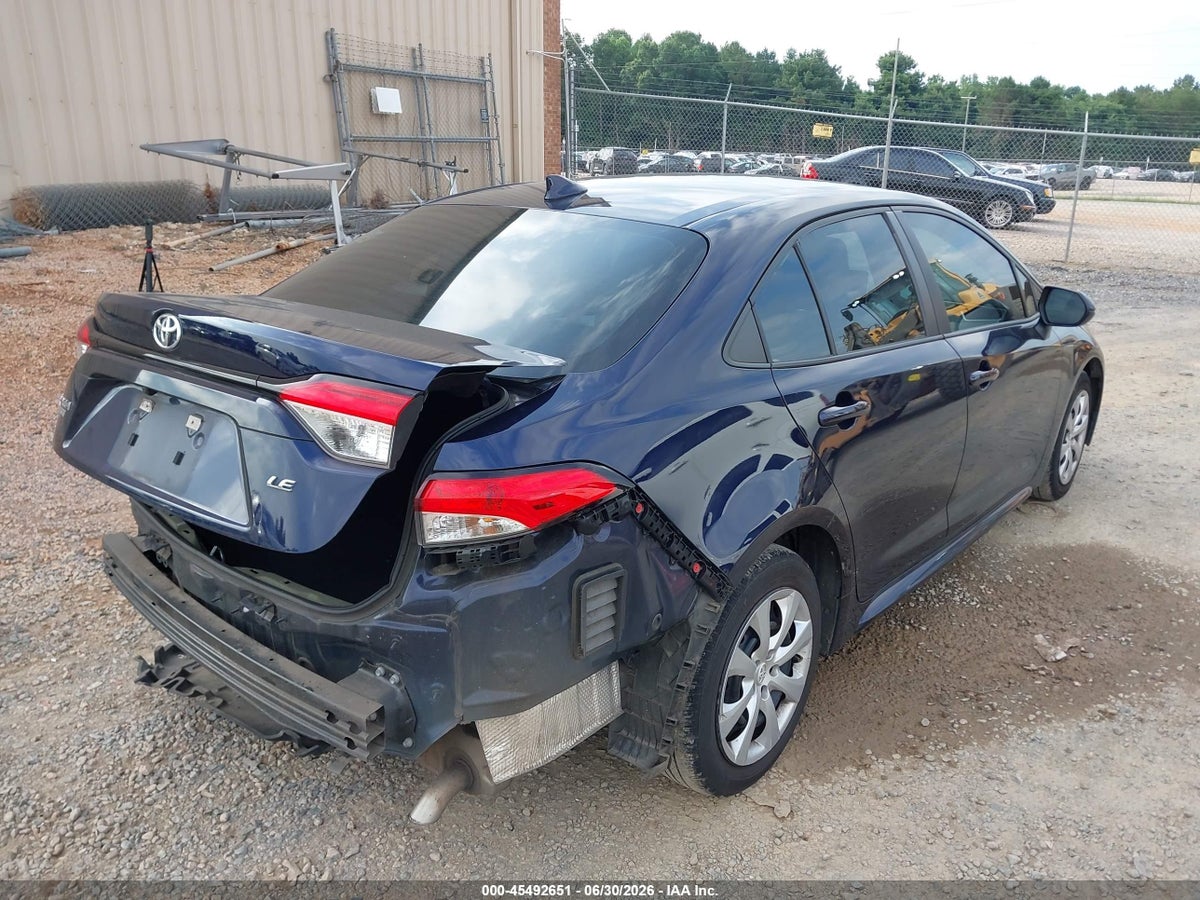 2020 TOYOTA COROLLA LE — снимка 4