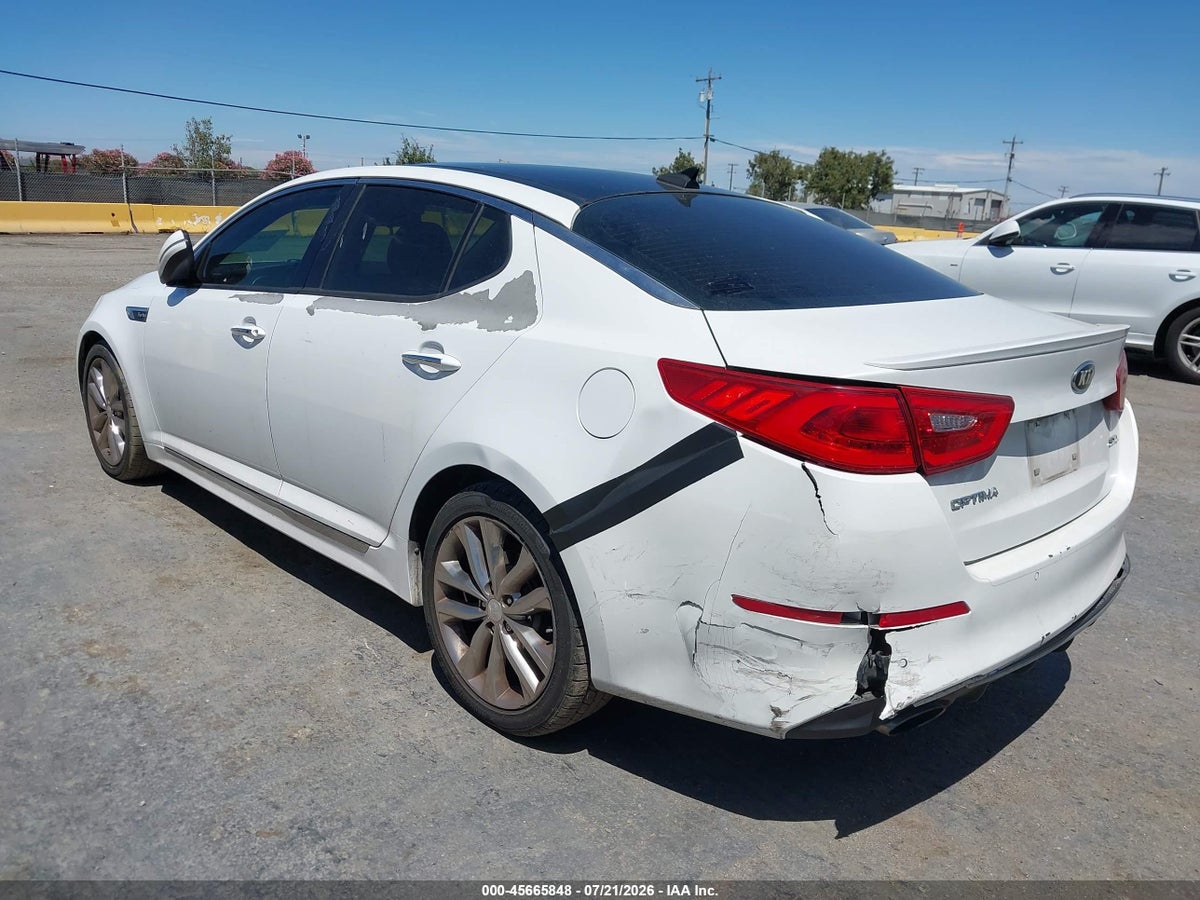 2015 KIA OPTIMA SXL TURBO — снимка 3
