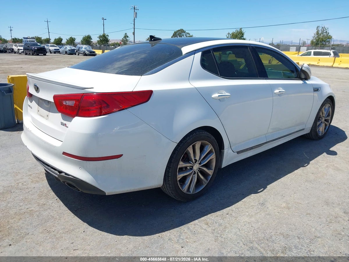 2015 KIA OPTIMA SXL TURBO — снимка 4