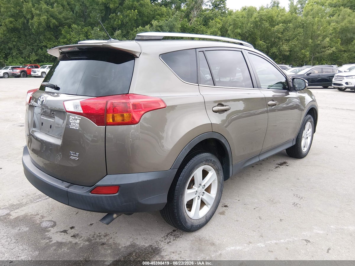 2014 TOYOTA RAV4 XLE — снимка 4