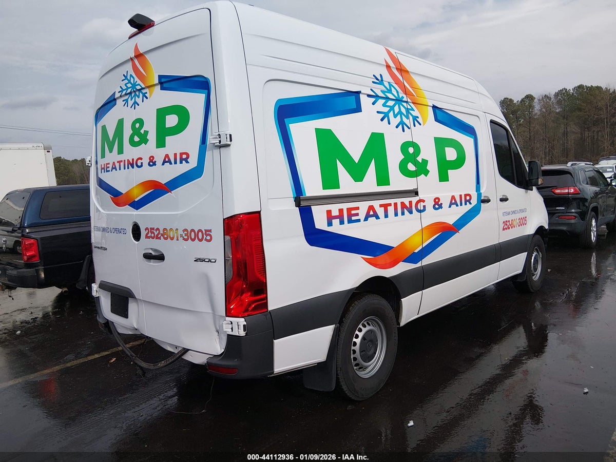 2024 MERCEDES-BENZ SPRINTER 2500 STANDARD ROOF 4-CYL DIESEL HO — снимка 4