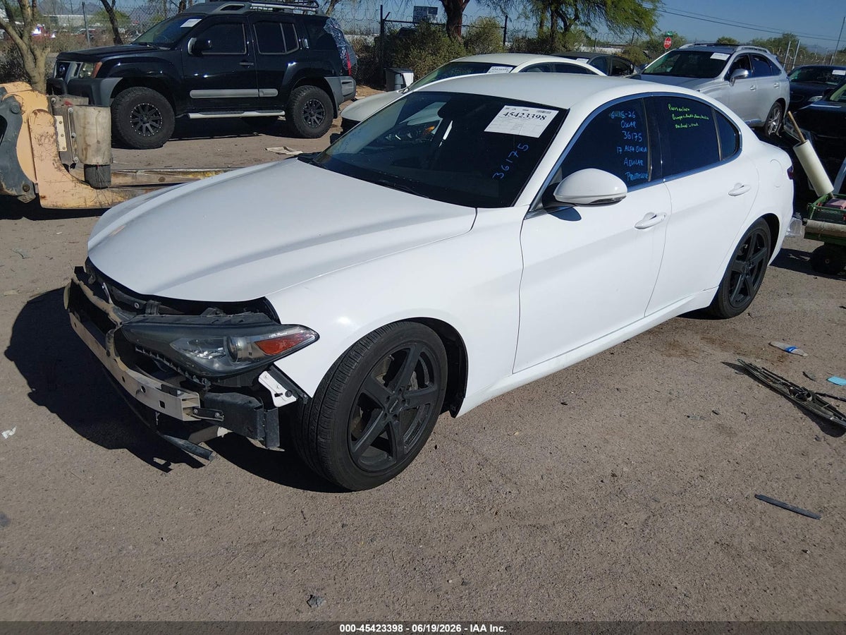 2017 ALFA ROMEO GIULIA RWD — снимка 2