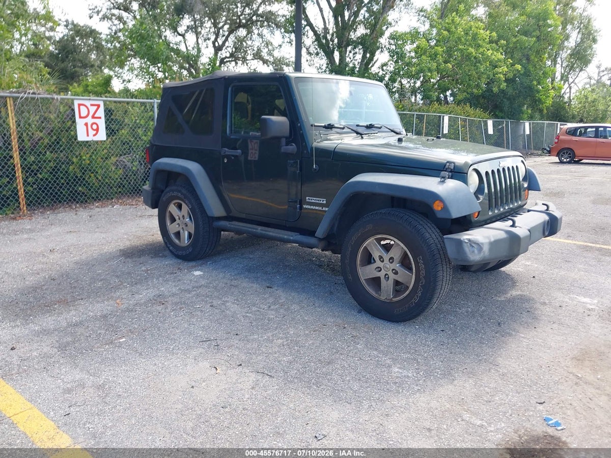 2012 JEEP WRANGLER SPORT