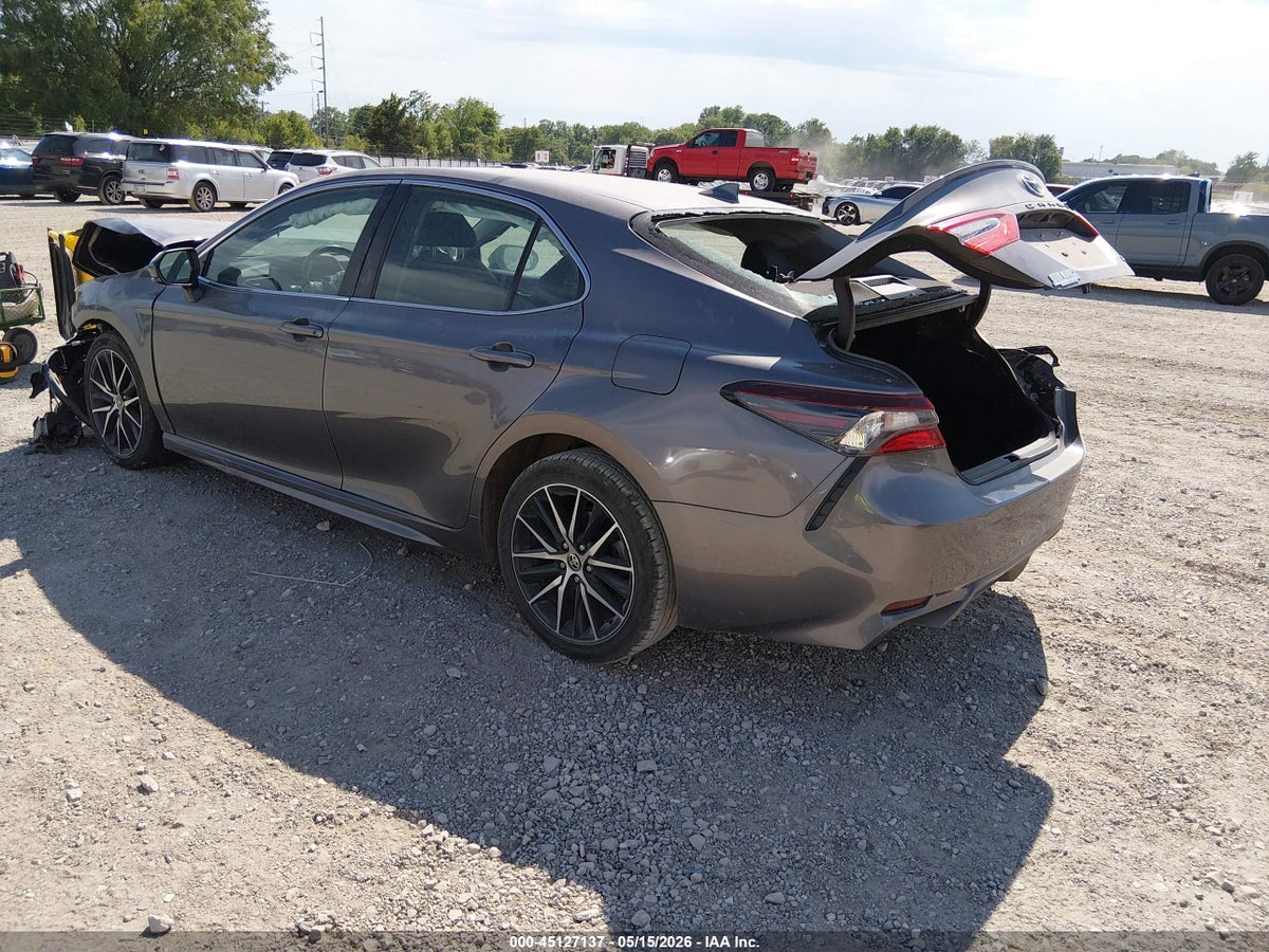 2022 TOYOTA CAMRY SE/SE NIGHT SHADE — снимка 3
