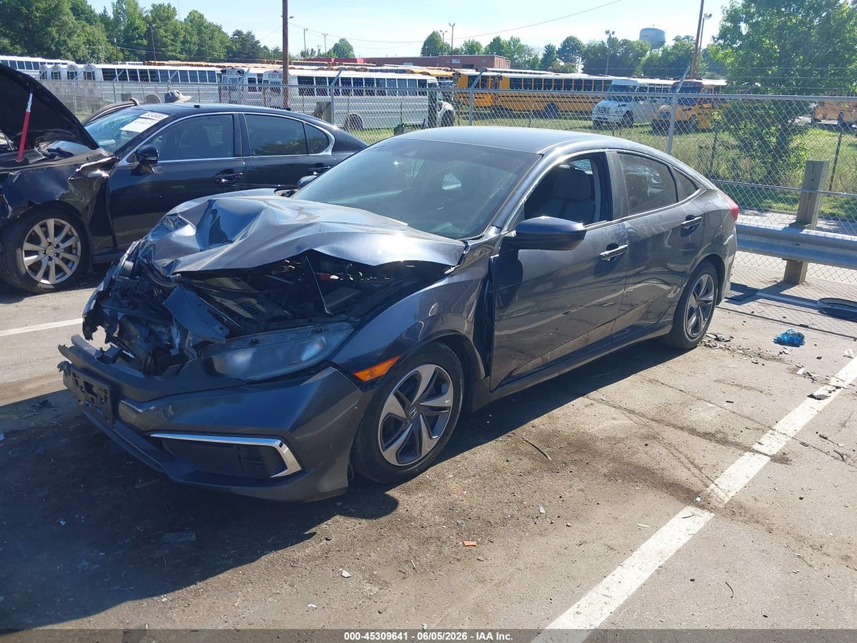 2019 HONDA CIVIC LX — снимка 2